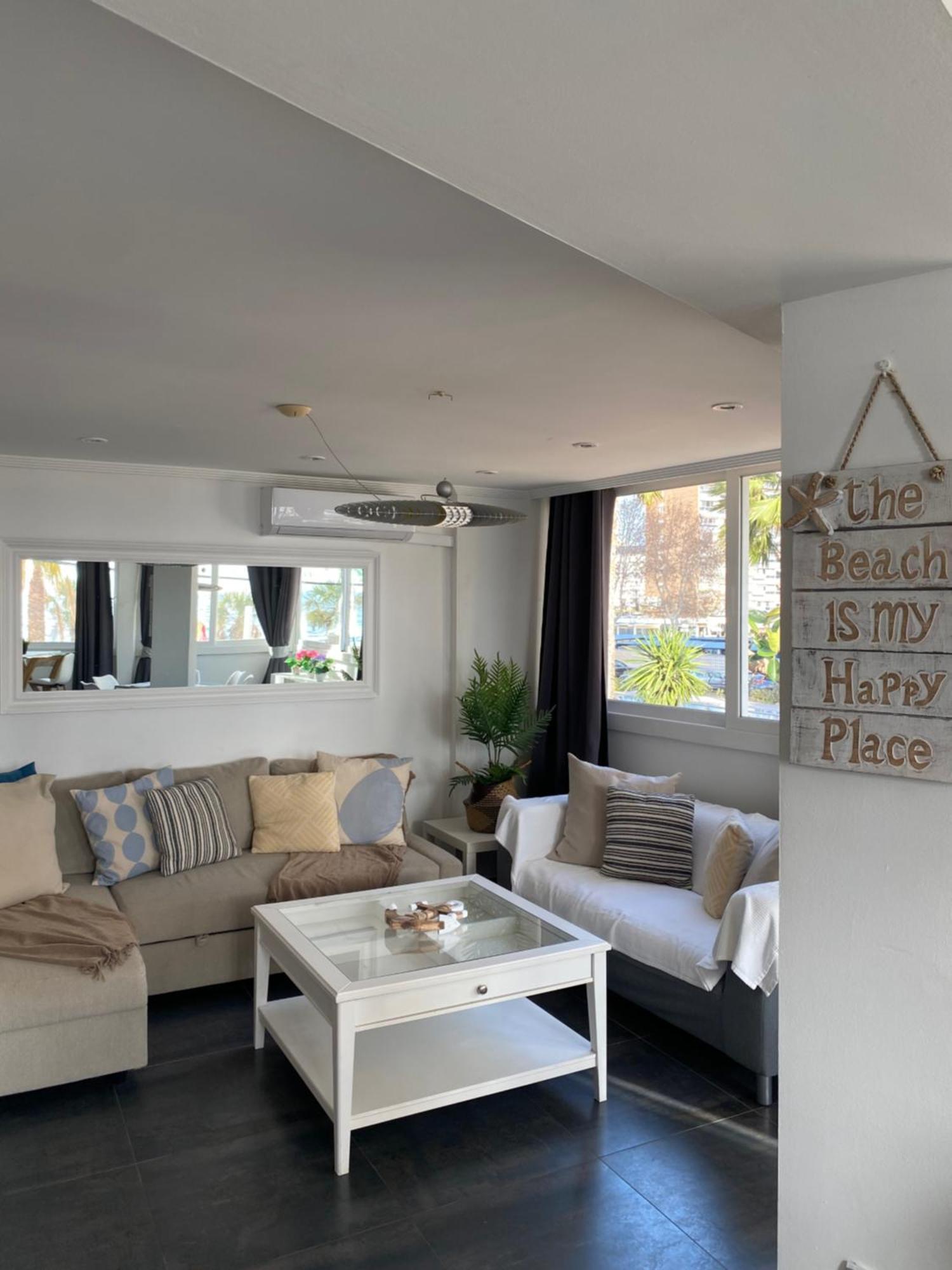 Apartamento Torre Yago Primera Linea Playa Benidorm Con Wi-Fi & Ac Стая снимка